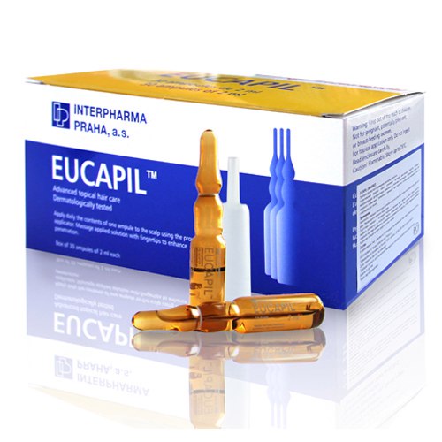 Eucapil Original Fluridil 30 Ampoules Hair Loss