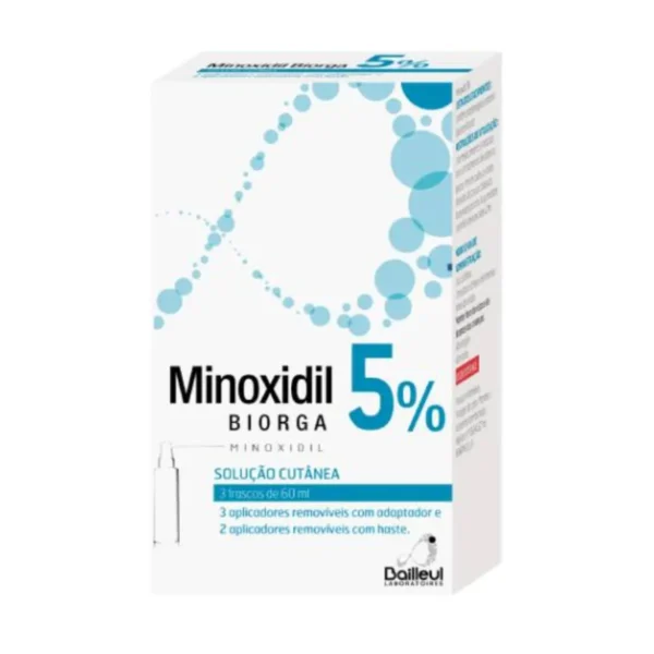 Biorga Minoxidil 5% Hair Loss 3x Months